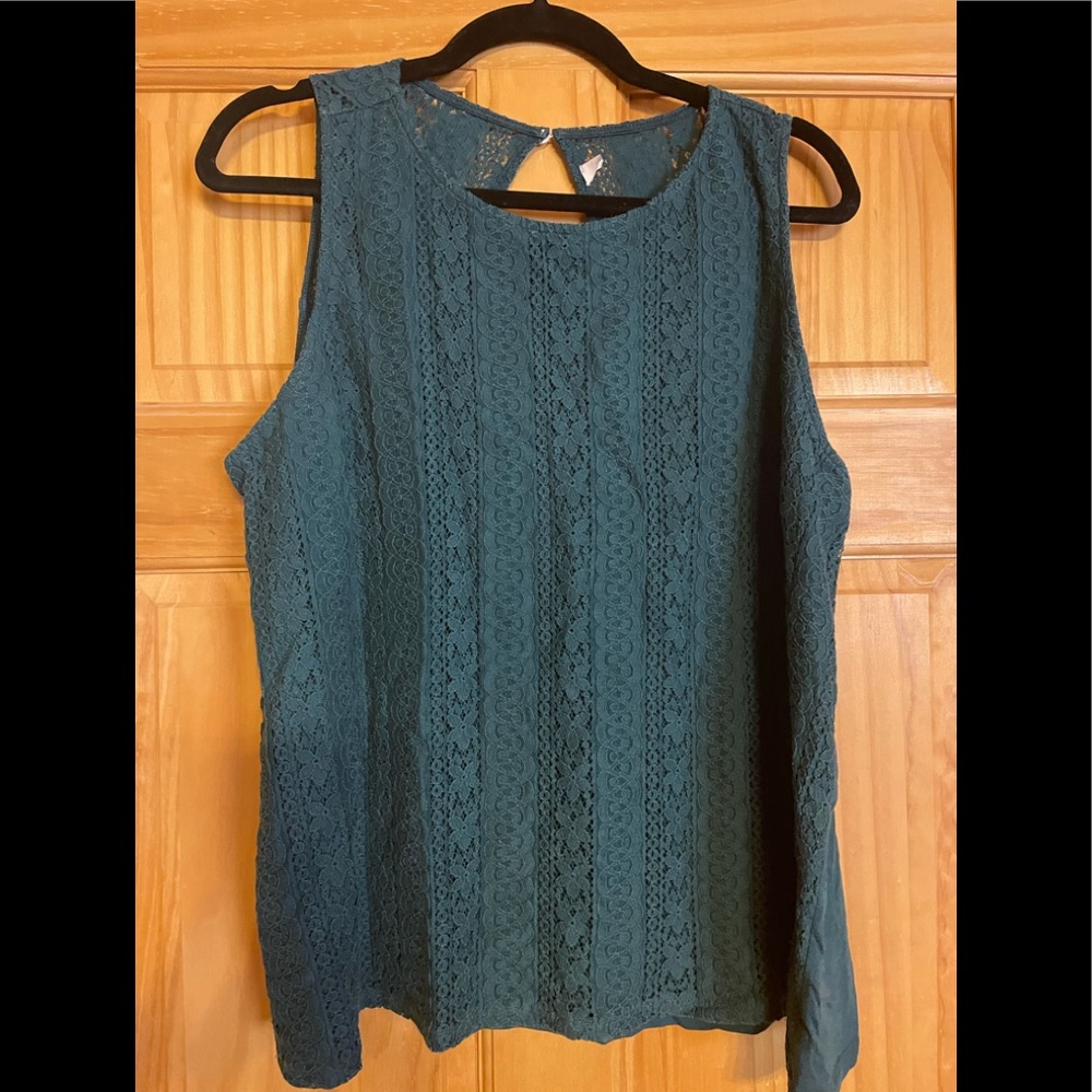 Loft lace top